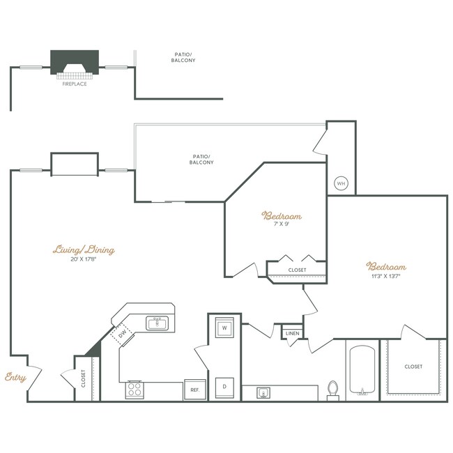B1 Classic 01 - 0115 floor plan